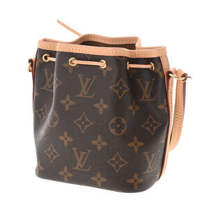 Louis Vuitton Noe Shoulder Bag Canvas Monogram Brown